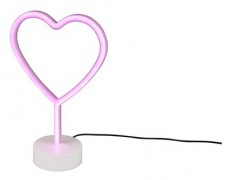 TRIO R55210101 Heart 30,5 cm USB asztali lámpa Háztartás / Otthon / Kültér - Világítás / elektromosság - Asztali lámpa - 388230