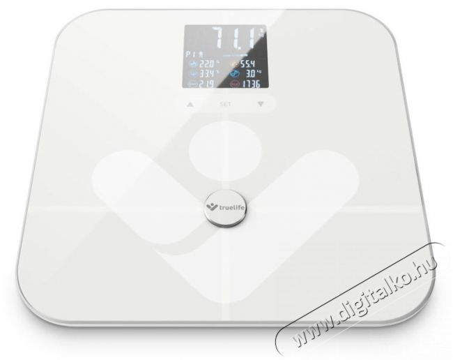 TRUELIFE FitScale W7 BT White Bluetooth okosm&eacute;rleg Sz&eacute;ps&eacute;g&aacute;pol&aacute;s / Eg&eacute;szs&eacute;g - M&eacute;rleg - Szem&eacute;ly m&eacute;rleg - 485901