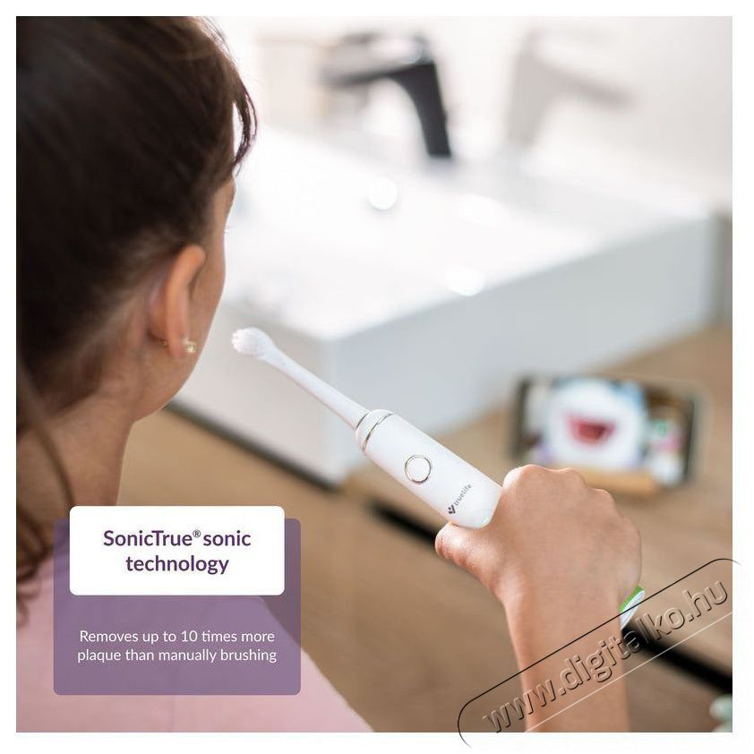 TRUELIFE SonicBrush Junior J100 Elektromos fogkefe Sz&eacute;ps&eacute;g&aacute;pol&aacute;s / Eg&eacute;szs&eacute;g - Sz&aacute;j / fog &aacute;pol&aacute;s - Elektromos fogkefe - 526511