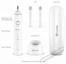TRUELIFE SonicBrush Junior J100 Elektromos fogkefe Sz&eacute;ps&eacute;g&aacute;pol&aacute;s / Eg&eacute;szs&eacute;g - Sz&aacute;j / fog &aacute;pol&aacute;s - Elektromos fogkefe - 526511