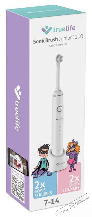 TRUELIFE SonicBrush Junior J100 Elektromos fogkefe Sz&eacute;ps&eacute;g&aacute;pol&aacute;s / Eg&eacute;szs&eacute;g - Sz&aacute;j / fog &aacute;pol&aacute;s - Elektromos fogkefe - 526511