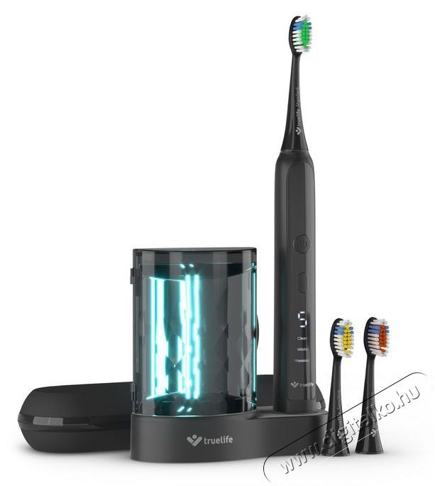 TRUELIFE SonicBrush K150 UV Elektromos fogkefe Sz&eacute;ps&eacute;g&aacute;pol&aacute;s / Eg&eacute;szs&eacute;g - Sz&aacute;j / fog &aacute;pol&aacute;s - Elektromos fogkefe - 526512