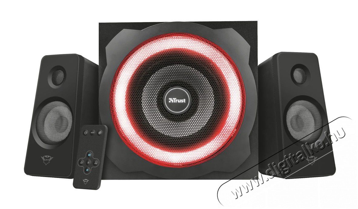 Trust Gaming GXT 629 Tytan 2.1 RGB hangsug&aacute;rz&oacute; szett - 22944 Audio-Video / Hifi / Multim&eacute;dia - Hangfal - Hangfalszett - Hangfalszett - 344621