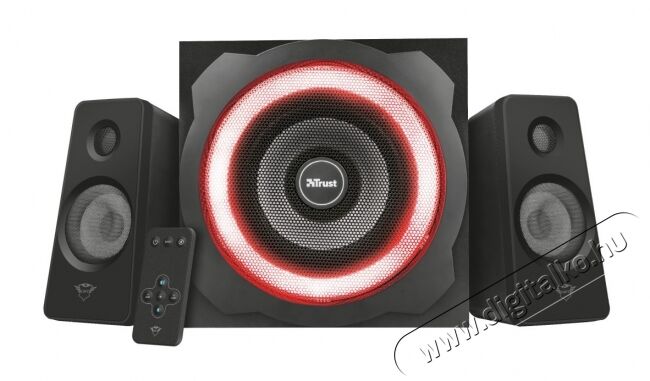 Trust Gaming GXT 629 Tytan 2.1 RGB hangsug&aacute;rz&oacute; szett - 22944 Audio-Video / Hifi / Multim&eacute;dia - Hangfal - Hangfalszett - Hangfalszett - 344621