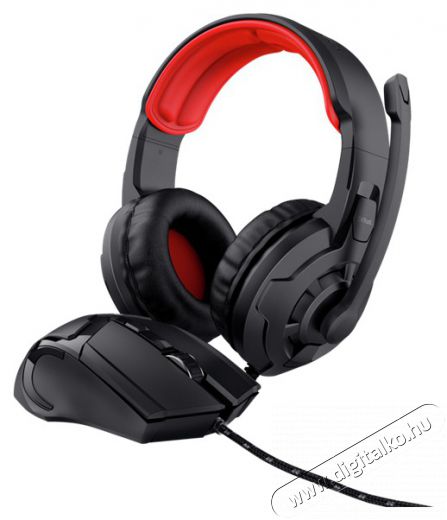 Trust GXT 785 Ravius 2in1 vezet&eacute;kes gamer headset + vezet&eacute;kes gamer eg&eacute;r Audio-Video / Hifi / Multim&eacute;dia - F&uuml;l &eacute;s Fejhallgat&oacute;k - Fejhallgat&oacute; mikrofonnal / headset - 500163