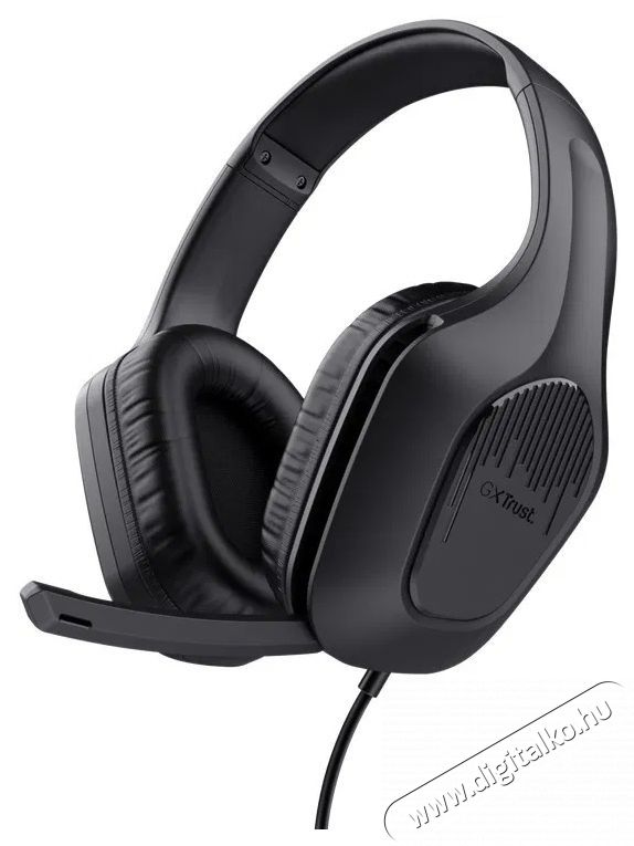 Trust GXT415 ZIROX HEADSET fekete Audio-Video / Hifi / Multim&eacute;dia - F&uuml;l &eacute;s Fejhallgat&oacute;k - Fejhallgat&oacute; mikrofonnal / headset - 503436