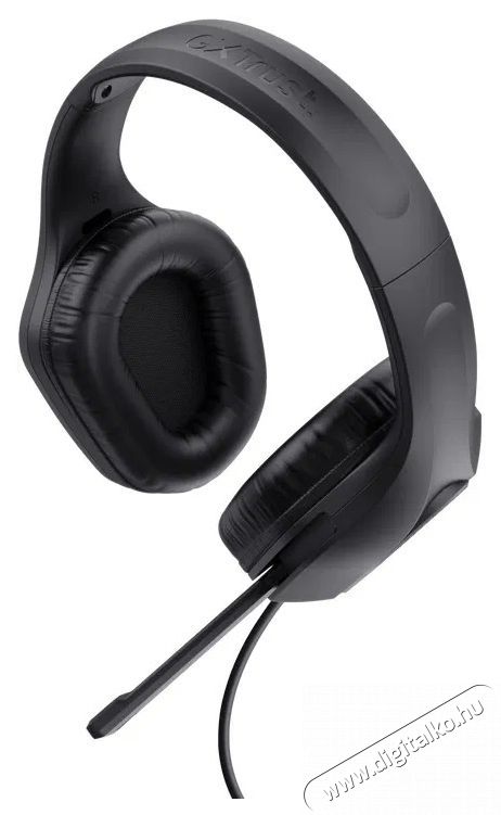 Trust GXT415 ZIROX HEADSET fekete Audio-Video / Hifi / Multim&eacute;dia - F&uuml;l &eacute;s Fejhallgat&oacute;k - Fejhallgat&oacute; mikrofonnal / headset - 503436
