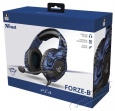 Trust GXT 488 Forze PS4 and PS5 Blue Audio-Video / Hifi / Multim&eacute;dia - F&uuml;l &eacute;s Fejhallgat&oacute;k - Fejhallgat&oacute; mikrofonnal / headset - 510319