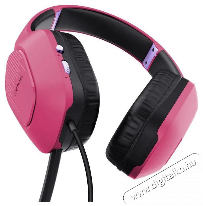 Trust GXT415P ZIROX HEADSET r&oacute;zsasz&iacute;n Audio-Video / Hifi / Multim&eacute;dia - F&uuml;l &eacute;s Fejhallgat&oacute;k - Fejhallgat&oacute; mikrofonnal / headset - 510317