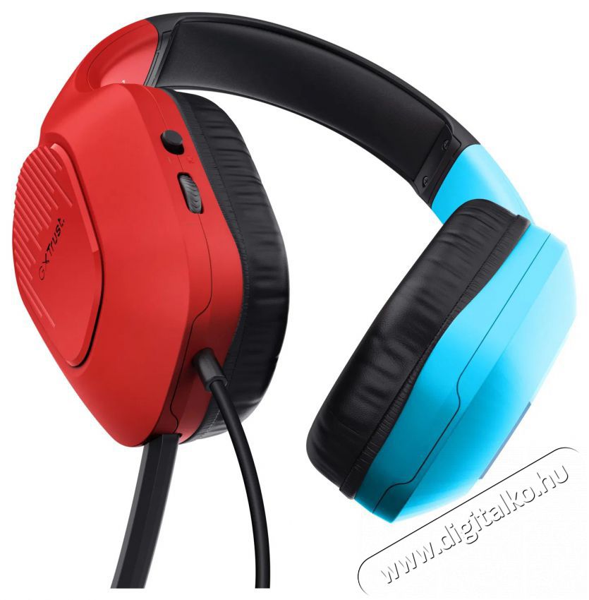 Trust GXT416S ZIROX HEADSET SWITCH Audio-Video / Hifi / Multim&eacute;dia - F&uuml;l &eacute;s Fejhallgat&oacute;k - Fejhallgat&oacute; mikrofonnal / headset - 510316