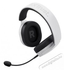 Trust GXT491W FAYZO, feh&eacute;r Audio-Video / Hifi / Multim&eacute;dia - F&uuml;l &eacute;s Fejhallgat&oacute;k - Fejhallgat&oacute; mikrofonnal / headset - 510310