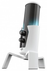 Trust 24257 GXT 258W Fyru USB 4in1 fehér streamer mikrofon Fotó-Videó kiegészítők - Mikrofon - Puska mikrofon - 513327