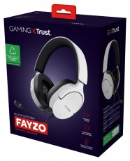 Trust 25210 GXT489W Fayzo vezet&eacute;kes feh&eacute;r gamer headset Audio-Video / Hifi / Multim&eacute;dia - F&uuml;l &eacute;s Fejhallgat&oacute;k - Fejhallgat&oacute; mikrofonnal / headset - 514843
