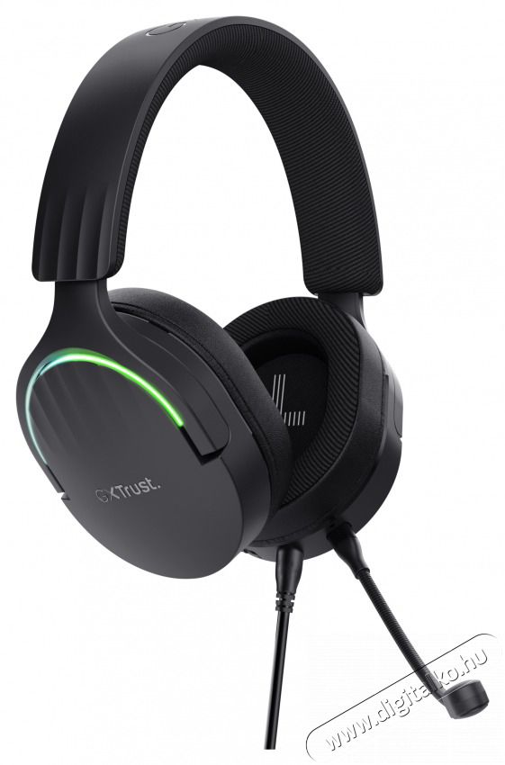 Trust GXT490 Fayzo 7.1 USB vezet&eacute;kes fekete gamer headset Audio-Video / Hifi / Multim&eacute;dia - F&uuml;l &eacute;s Fejhallgat&oacute;k - Fejhallgat&oacute; mikrofonnal / headset - 514844