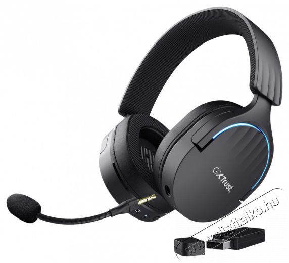 Trust GXT491 Fayzo vezet&eacute;k n&eacute;lk&uuml;li fekete gamer headset Audio-Video / Hifi / Multim&eacute;dia - F&uuml;l &eacute;s Fejhallgat&oacute;k - Fejhallgat&oacute; mikrofonnal / headset - 514845