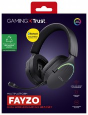 Trust GXT491 Fayzo vezet&eacute;k n&eacute;lk&uuml;li fekete gamer headset Audio-Video / Hifi / Multim&eacute;dia - F&uuml;l &eacute;s Fejhallgat&oacute;k - Fejhallgat&oacute; mikrofonnal / headset - 514845