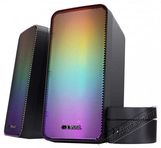 Trust GXT611 Wezz Illuminated 2.0 hangsz&oacute;r&oacute; p&aacute;r Audio-Video / Hifi / Multim&eacute;dia - Hangfal - Hangfalszett - K&uuml;lt&eacute;ri hangsug&aacute;rz&oacute; - 514846