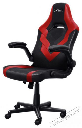 Trust GXT703R RIYE Gaming Chair, piros Iroda &eacute;s sz&aacute;m&iacute;t&aacute;stechnika - Egy&eacute;b sz&aacute;m&iacute;t&aacute;stechnikai term&eacute;k - 518463