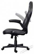 Trust GXT703 RIYE Gaming Chair, fekete Iroda &eacute;s sz&aacute;m&iacute;t&aacute;stechnika - Egy&eacute;b sz&aacute;m&iacute;t&aacute;stechnikai term&eacute;k - 520224