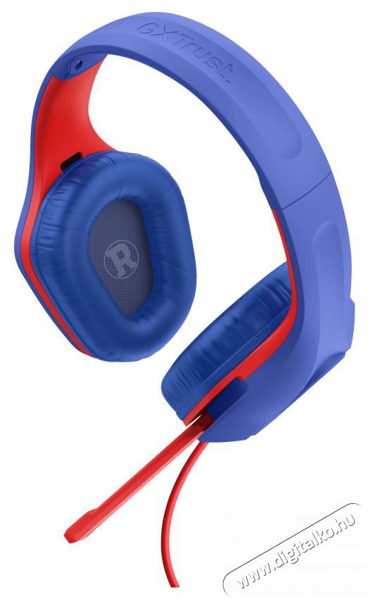 Trust GXT416SM ZIROX SUPERMAN Audio-Video / Hifi / Multim&eacute;dia - F&uuml;l &eacute;s Fejhallgat&oacute;k - Fejhallgat&oacute; mikrofonnal / headset - 526524