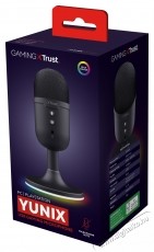 Trust GXT234P YUNIX gaming mikrofon, USB, RGB vil&aacute;g&iacute;t&aacute;s, Kardioid, Mikrofon n&eacute;m&iacute;t&aacute;s, Vil&aacute;g&iacute;t&aacute;s be/ki, Fekete Fot&oacute;-Vide&oacute; kieg&eacute;sz&iacute;tők - Mikrofon - Fot&oacute;-vide&oacute; mikrofon - 533899