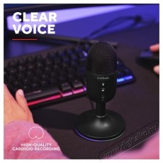Trust GXT234P YUNIX gaming mikrofon, USB, RGB vil&aacute;g&iacute;t&aacute;s, Kardioid, Mikrofon n&eacute;m&iacute;t&aacute;s, Vil&aacute;g&iacute;t&aacute;s be/ki, Fekete Fot&oacute;-Vide&oacute; kieg&eacute;sz&iacute;tők - Mikrofon - Fot&oacute;-vide&oacute; mikrofon - 533899