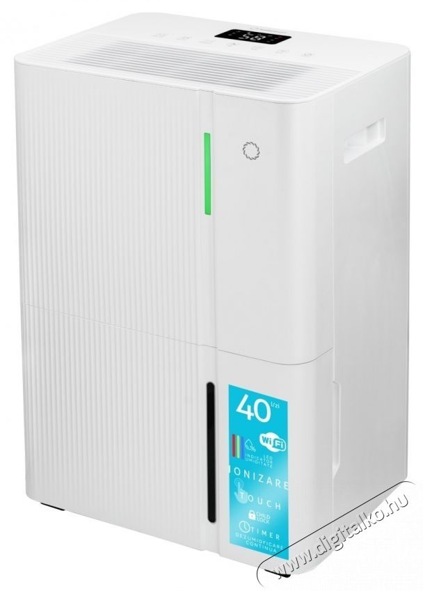 Turbionaire LEVI 40 WIFI ION p&aacute;ramentes&iacute;tő Sz&eacute;ps&eacute;g&aacute;pol&aacute;s / Eg&eacute;szs&eacute;g - L&eacute;gtiszt&iacute;t&oacute; / p&aacute;r&aacute;s&iacute;t&oacute; / p&aacute;r&aacute;tlan&iacute;t&oacute; - P&aacute;ramentes&iacute;tő - 537524
