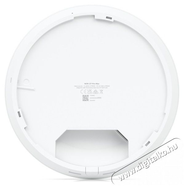 UBIQUITI UniFi U7-Pro-Max 802.11be Wi-Fi 7 Tri-band belt&eacute;ri Access Point Iroda &eacute;s sz&aacute;m&iacute;t&aacute;stechnika - H&aacute;l&oacute;zat - Lefedetts&eacute;gn&ouml;velő / jeltov&aacute;bb&iacute;t&oacute; - 514737
