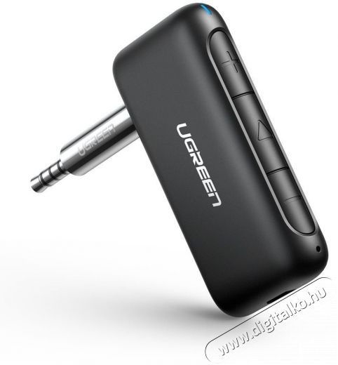 Ugreen Car & Home Bluetooth 5.0 Receiver Audio Adapter Handsfree Black Aut&oacute;hifi / Aut&oacute; felszerel&eacute;s - Aut&oacute;s / aut&oacute;hifi kieg&eacute;sz&iacute;tő - Egy&eacute;b aut&oacute;s kieg&eacute;sz&iacute;tő - 529110