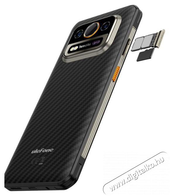 Ulefone Armor 25T Pro Frost Black Mobil / Kommunik&aacute;ci&oacute; / Smart - Okostelefon - Android - 528225