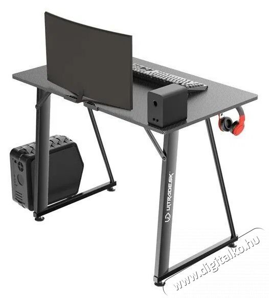 ULTRADESK Enter V2 fekete Iroda &eacute;s sz&aacute;m&iacute;t&aacute;stechnika - Egy&eacute;b sz&aacute;m&iacute;t&aacute;stechnikai term&eacute;k - 530742