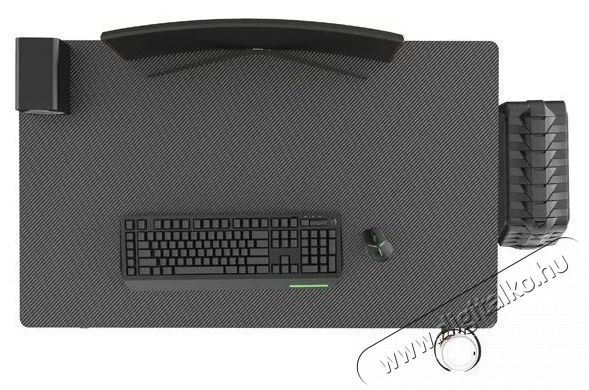 ULTRADESK Enter V2 fekete Iroda &eacute;s sz&aacute;m&iacute;t&aacute;stechnika - Egy&eacute;b sz&aacute;m&iacute;t&aacute;stechnikai term&eacute;k - 530742