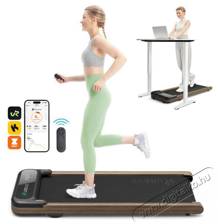 Urevo Spacewalk E4W Smart Wood Elektromos fut&oacute;pad H&aacute;ztart&aacute;s / Otthon / K&uuml;lt&eacute;r - Egy&eacute;b h&aacute;ztart&aacute;si term&eacute;k - 529144
