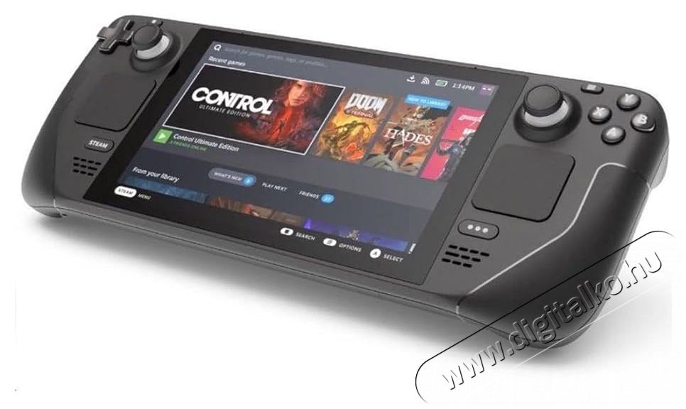 Valve Steam Deck OLED Console 1TB Iroda &eacute;s sz&aacute;m&iacute;t&aacute;stechnika - J&aacute;t&eacute;k konzol - Kontroller - 520263