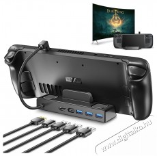 Valve Steam Deck OLED Console 1TB Iroda &eacute;s sz&aacute;m&iacute;t&aacute;stechnika - J&aacute;t&eacute;k konzol - Kontroller - 520263