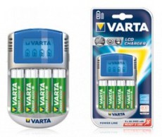 Varta LCD T&ouml;ltő + 4x2600mAh akkumul&aacute;tor Akkuk &eacute;s t&ouml;ltők - Elem m&eacute;retű akku &eacute;s t&ouml;ltő - Szettben - 336652