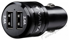 Varta 57931101401 4,8A univerzális autós töltő Micro USB kábellel Mobil / Kommunikáció / Smart - Mobiltelefon kiegészítő / tok - Hálózati-, autós töltő - 410243