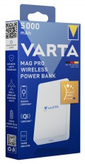 Varta 57903101111 Mag Pro Wireless 5000mAh power bank - Mobil / Kommunik&aacute;ci&oacute; / Smart - Powerbank / K&uuml;lső akkumul&aacute;tor &eacute;s t&ouml;ltő - 508288