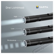 Varta ALUMINIUM LIGHT F10 PRO eleml&aacute;mpa H&aacute;ztart&aacute;s / Otthon / K&uuml;lt&eacute;r - Vil&aacute;g&iacute;t&aacute;s / elektromoss&aacute;g - Zsebl&aacute;mpa / eleml&aacute;mpa - 508254