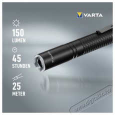 Varta ALUMINIUM LIGHT F10 PRO eleml&aacute;mpa H&aacute;ztart&aacute;s / Otthon / K&uuml;lt&eacute;r - Vil&aacute;g&iacute;t&aacute;s / elektromoss&aacute;g - Zsebl&aacute;mpa / eleml&aacute;mpa - 508254