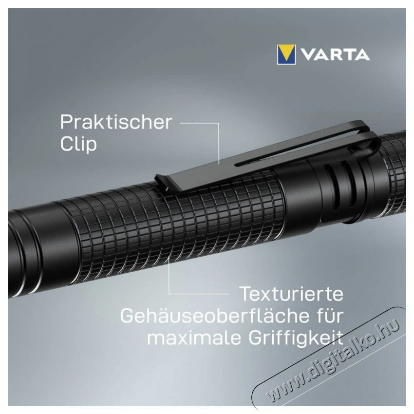 Varta ALUMINIUM LIGHT F10 PRO eleml&aacute;mpa H&aacute;ztart&aacute;s / Otthon / K&uuml;lt&eacute;r - Vil&aacute;g&iacute;t&aacute;s / elektromoss&aacute;g - Zsebl&aacute;mpa / eleml&aacute;mpa - 508254