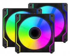 VENTARIS VGCF120-3F Tempest RGB számítógép ventilátor 3/CS Iroda és számítástechnika - Számítógép tartozék - Ventilátor - 508304