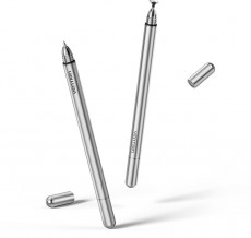 Vention 2-in-1 touch pen aluminum alloy, gray érintőceruza Mobil / Kommunikáció / Smart - Tablet / E-book kiegészítő, tok - Ceruza - 529113