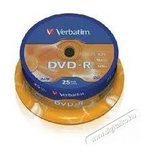 VERBATIM DVDV-16B25 DVD-R cake box DVD lemez 25db/csomag Iroda &eacute;s sz&aacute;m&iacute;t&aacute;stechnika - Sz&aacute;m&iacute;t&oacute;g&eacute;p tartoz&eacute;k - CD / DVD tart&oacute; / tasak - 386234