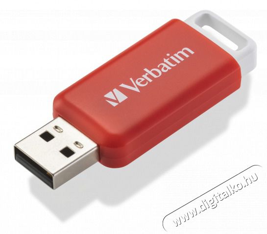 VERBATIM 49453 DataBar 16GB USB 2.0 piros Flash Drive Mem&oacute;ria k&aacute;rtya / Pendrive - Flash memory - 507918