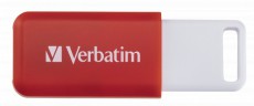 VERBATIM 49453 DataBar 16GB USB 2.0 piros Flash Drive Mem&oacute;ria k&aacute;rtya / Pendrive - Flash memory - 507918