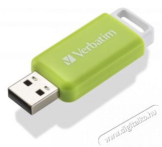 VERBATIM 49454 DataBar 32GB USB 2.0 z&ouml;ld Flash Drive Mem&oacute;ria k&aacute;rtya / Pendrive - Flash memory - 507919