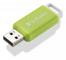 VERBATIM 49454 DataBar 32GB USB 2.0 z&ouml;ld Flash Drive Mem&oacute;ria k&aacute;rtya / Pendrive - Flash memory - 507919