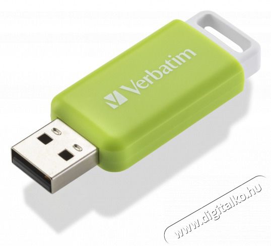 VERBATIM 49454 DataBar 32GB USB 2.0 z&ouml;ld Flash Drive Mem&oacute;ria k&aacute;rtya / Pendrive - Flash memory - 507919