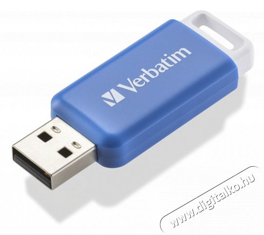 VERBATIM 49455 DataBar 64GB USB 2.0 k&eacute;k Flash Drive Mem&oacute;ria k&aacute;rtya / Pendrive - Flash memory - 507920